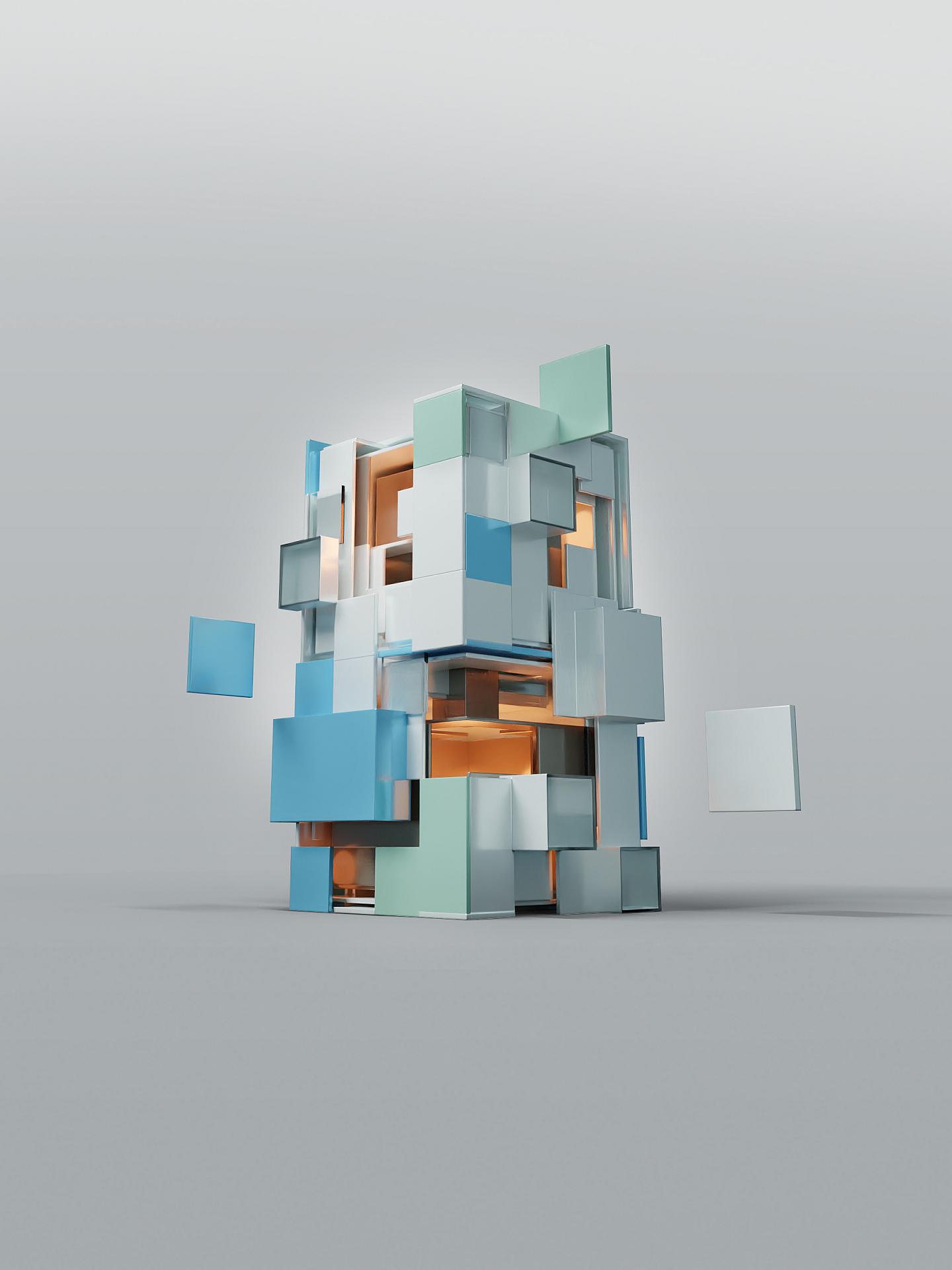 Concept image of the Fixade façade system.
